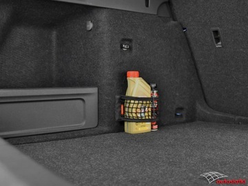 Сетка-органайзер в машину на липучке 10х30см.