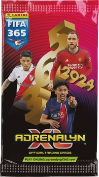 KARTY PANINI FIFA 365 Adrenalyn XL 2024 Saszetka