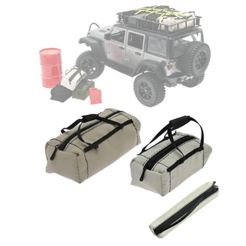 3x RC автомобильная сумка для багажа украшения DIY RC автомобильные аксессуары серый цвет 1:10