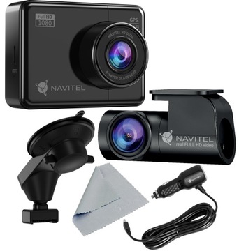 Wideorejestrator Navitel R9 Dual Kamera samochodowa+kamera cofania GPS WiFi