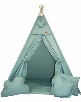 home&baby Zestaw XL TIPI namiot wigwam SZAŁWIA