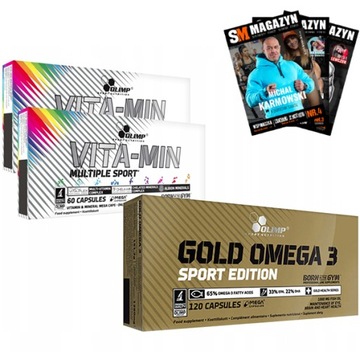 OLIMP GOLD OMEGA 3 + OLIMP VITA-MIN MULTIPLE 240 K