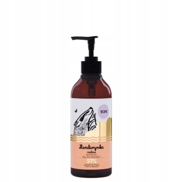 YOPE Mandarynka i Malina Naturalny Żel Pod Prysznic 400 ml