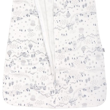 ŚPIWOREK NIEMOWLĘCY DO SPANIA DZIANINA BAWEŁNA