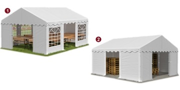 Namiot Handlowy 4x6m Pawilon Ogrodowy Magazyn HOME
