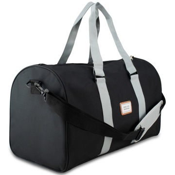 СУМКА ДЛЯ ПУТЕШЕСТВИЯ/ФИТНЕСА - 42 Л - ЧЕРНО-СЕРАЯ