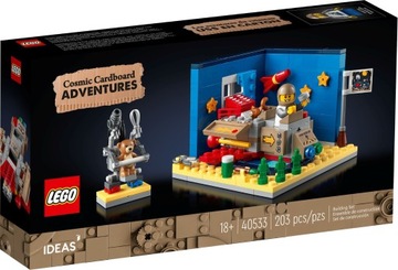 LEGO 40533 Przygody Statku USS Cardboard