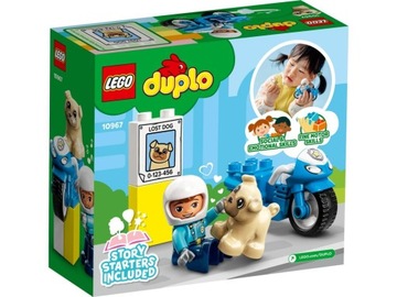 Полицейский мотоцикл LEGO DUPLO 10967