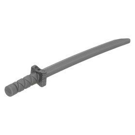 LEGO Broń Miecz Katana 21459 srebrna matowa NOWA