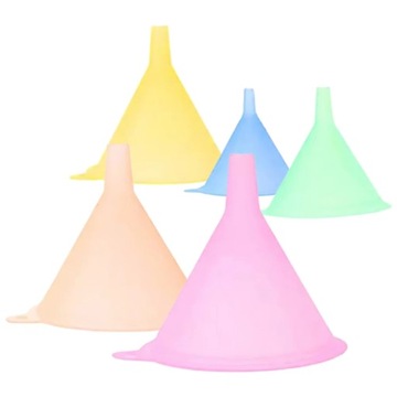 5 sztuk przenośnych lejków do oleju akcesoria kuchenne