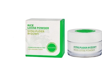 ECOCERA Puder ryżowy sypki - Fixer 15g
