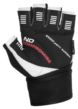 ПЕРЧАТКИ POWER SYSTEM NO COMPRO-БЕЛЫЙ СЕРЫЙ-XL