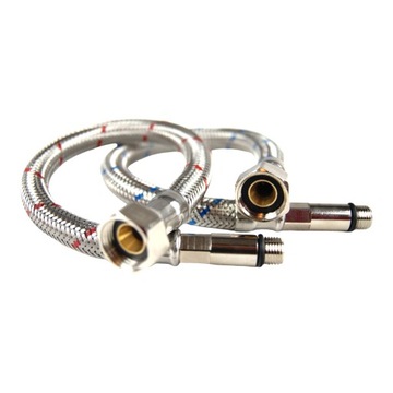 WĘZYKI PRZYŁĄCZENIOWE DO BATERII STOJĄCEJ 3/8'' x DŁ.KONIEC M10x1, L-60cm