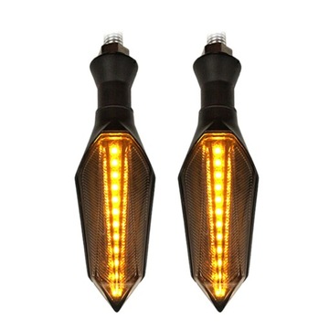 4x KIERUNKOWSKAZY LED DRL DYNAMICZNE PŁYWAJĄCE MOTOCYKL QUAD POZYCJA + STOP