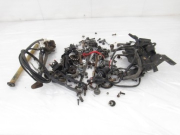 Śrubki + podkładki + ośki itd. Yamaha R-6, 03r-05r RJ05 RJ09 5SL