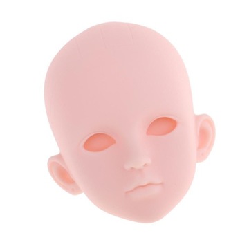 1/4 женская кукла, резьба по голове без глаз, детали своими руками