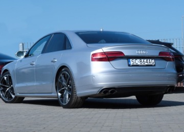 Audi A8 D4 S8 Facelifting 4.0 TFSI 605KM 2016 Audi S8 Plus 605koni Matrix Night View Ceramika Wentyle dociąg 360° Webasto, zdjęcie 7