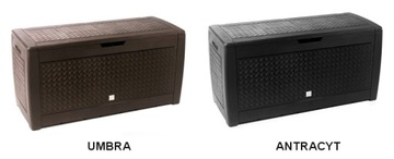 SKRZYNIA OGRODOWA Prosperplast [310L] TARAS BALKON (PLASTIKOWA)