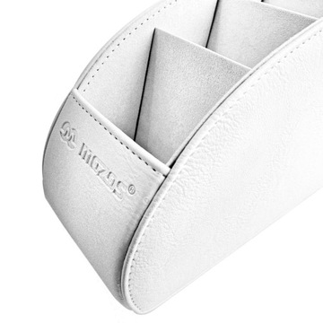 БЕЛЫЙ КОЖАНЫЙ ОРГАНАЙЗЕР MOZOS RCH-1 ДЛЯ ПУЛЬТОВ ПУЛЬТОВ ПРЕМИУМ УПРАВЛЕНИЯ В УДОБНЫЙ ПОДАРОК