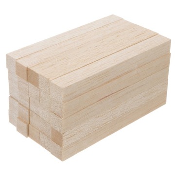 MODELE Z LISTW DREWNIANYCH KWADRATOWYCH PRĘTY DO KOŁKÓW Sunmostar