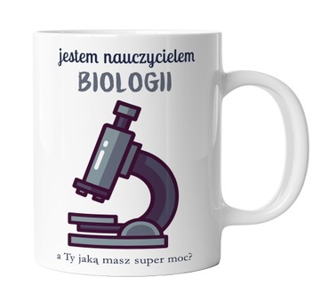 Kubek dla nauczyciela biologii