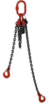 Строп цепной 2С 1,6Т 1,5м + укороченное звено композитное + крюк 80 класса