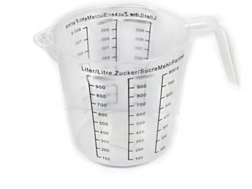 MIARKA KUCHENNA POJEMNIK Z MIARKĄ DZBANEK 800 ml