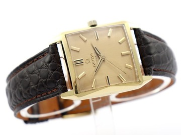 ZEGAREK OMEGA VINTAGE 18K ŻÓŁTE ZŁOTO AUTOMATYCZNY 28MM X 37MM