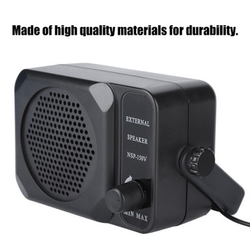 Внешний динамик автомобильного мобильного радио для Yaesu Kenwood Icom FT-7800R FT-8900R