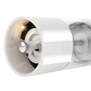 Электрическая мельница для перца, LED, соль, специи, МОЩНАЯ, на батарейках