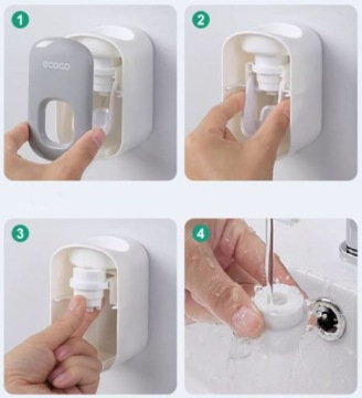 ДОЗАТОР ЗУБНОЙ ПАСТЫ ECOCO SQUEER SQUEER