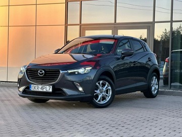 Mazda CX-3 Crossover 2.0 SKY-G 120KM 2015 Mazda CX-3 LED, Grzane fotele, Alu, Climatronic