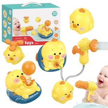 ПЛАВАЮЩИЙ ФОНТАН ДЛЯ КУПАНИЯ УТКИ ДЛЯ ДЕТЕЙ ФУНКЦИИ СТОЯ ВОДЫ