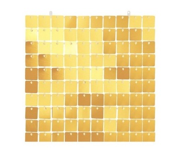 Panel dekoracyjny szampański, przezroczyste tło, 30x30 cm/ 100 kwadratów