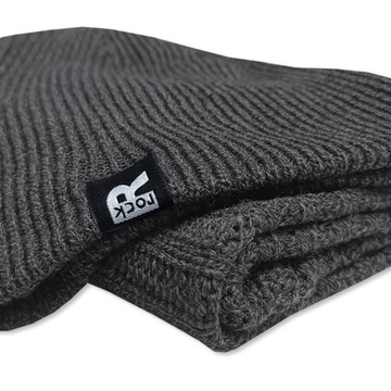 ТЕПЛЫЙ КОМПЛЕКТ для мужчины, ШАПКА+ЮБКА, ЗИМНИЙ шарф, Лак, СЕРОЕ КАЧЕСТВО