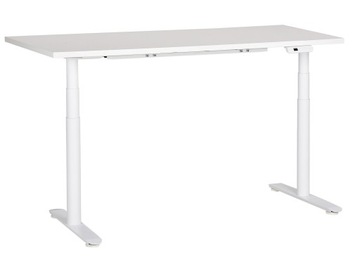 Biurko regulowane 160x72 białe