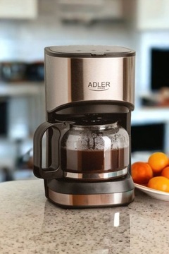 КАПЕЛЬНАЯ КОФЕМАШИНА МОЩНОСТЬ 550ВТ ADLER AD4407
