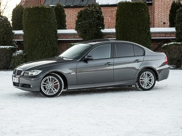 BMW Seria 3 E90-91-92-93 Limuzyna E90 318d 143KM 2007 BMW 320 M47 Rozrząd z przodu ! Szyberdach !, zdjęcie 12