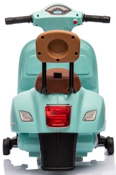 Электромотоцикл SUN BABY Scooter Vespa Turquoise 2,5 км/ч
