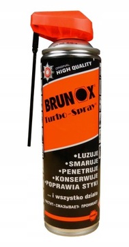 TURBO SPRAY Tank Do Czyszczenia Broni Uniwersalny Olej BRUNOX 500ml