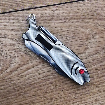 НОЖ МУЛЬТИТУЛ РЫБОЛОВНЫЙ НОЖ ПИЛА ДЛЯ РЫБЫ 11в1