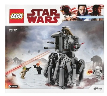 LEGO INSTRUKCJA - Star Wars First Order Heavy Scout Walker 75177 2017r.