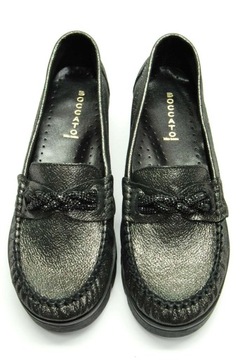 Женские лоферы на танкетке BOCCATO 989P, КОЖА 39