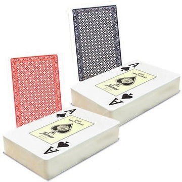 2 100% пластиковые игральные карты FOURNIER в коробке