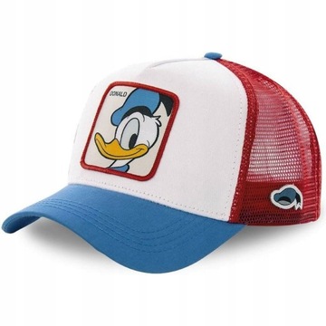 czapka z daszkiem kaczor Donald truckerka