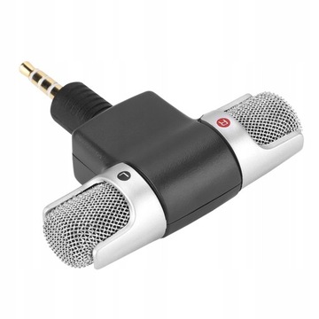 MIKROFON PRZENOŚNOŚĆ MINI JACK 3.5 MM DO TELEFON
