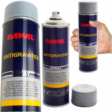 Барашек для порогов Долговременная защита качества кузова Resistance Grey 500мл