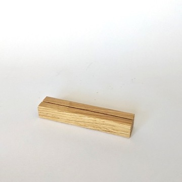 Drewniane podstawki pod winietki dąb 9x2 cm