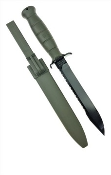 Nóż Glock oliwkowy Survival Knife FM 81, taktyczny