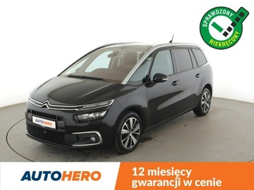 Citroen Grand C4 Picasso II Grand Picasso Facelifting 1.6 BlueHDi 120KM 2018 Citroen C4 Grand Picasso Shine automat 7-osob.